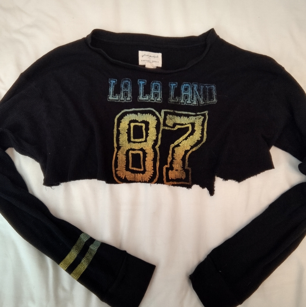 Free People cropped thermal